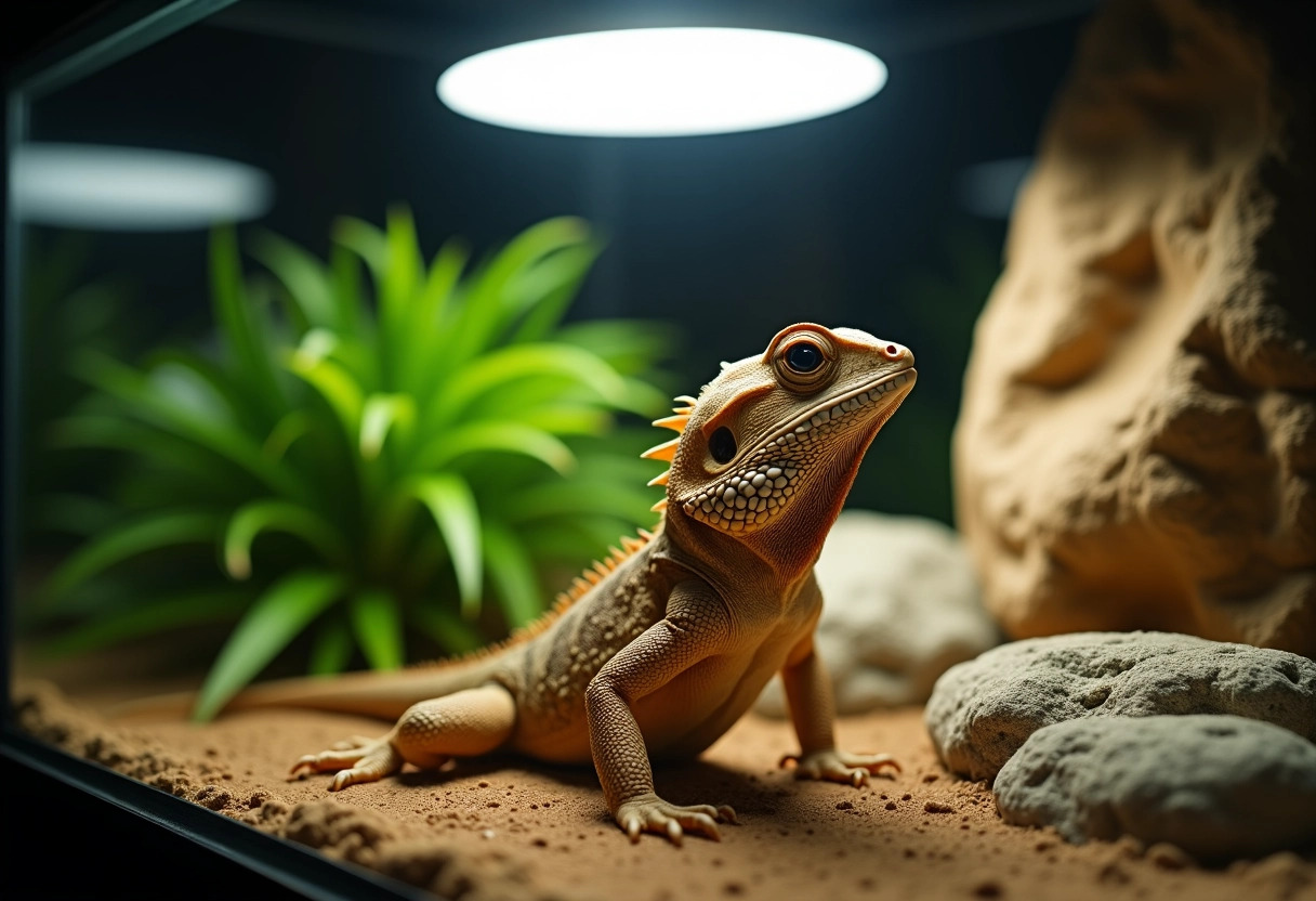 lézard domestique